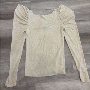 Shimmering Long Sleeve Top